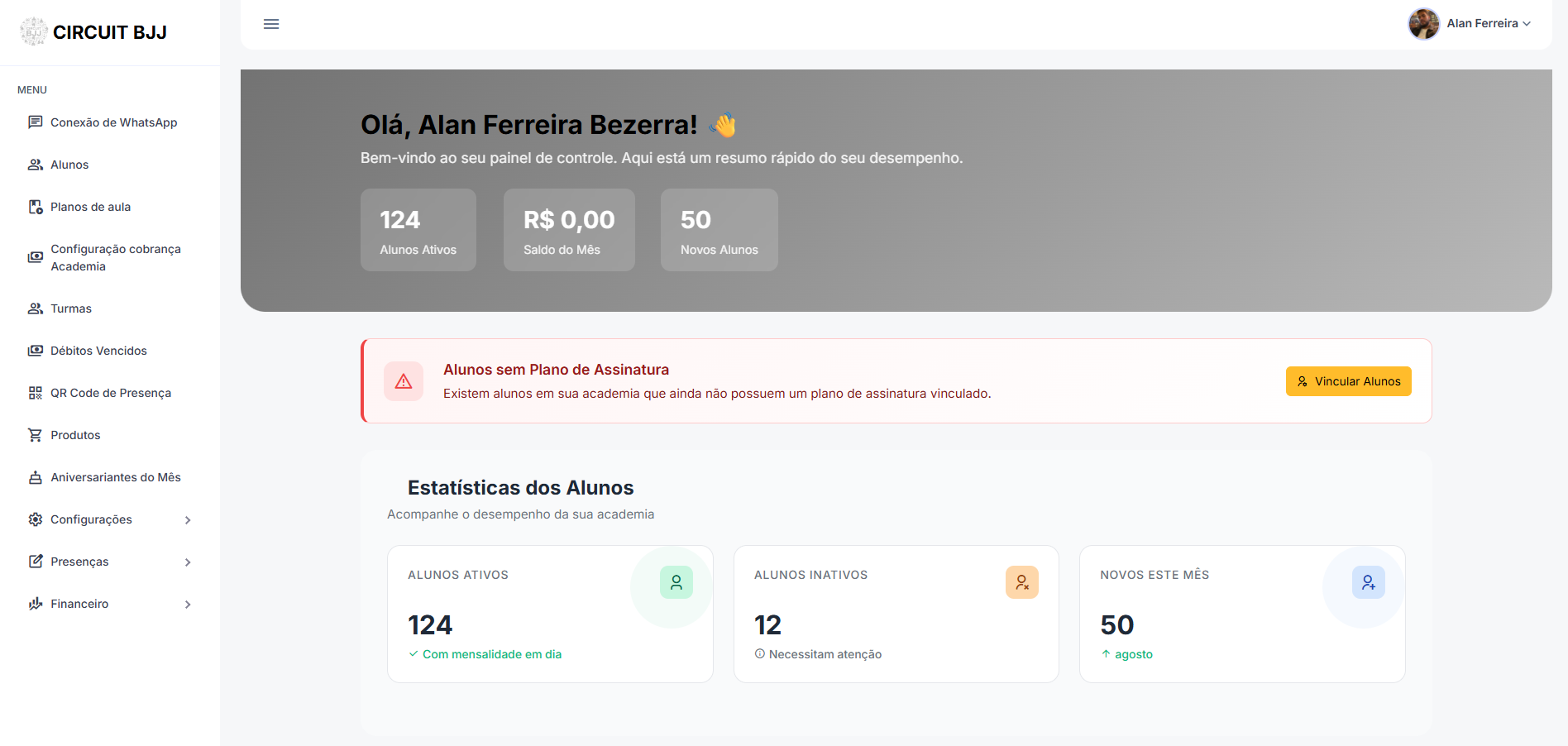Dashboard Principal
